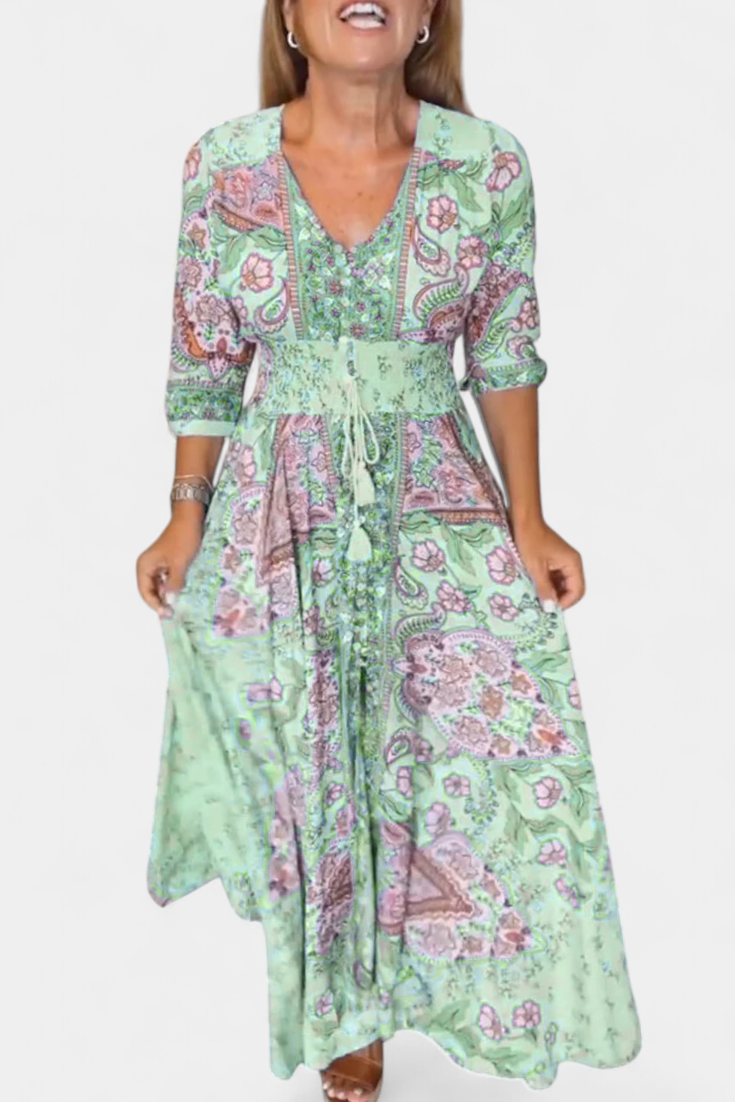 Dunya™ | Vestido Escote V