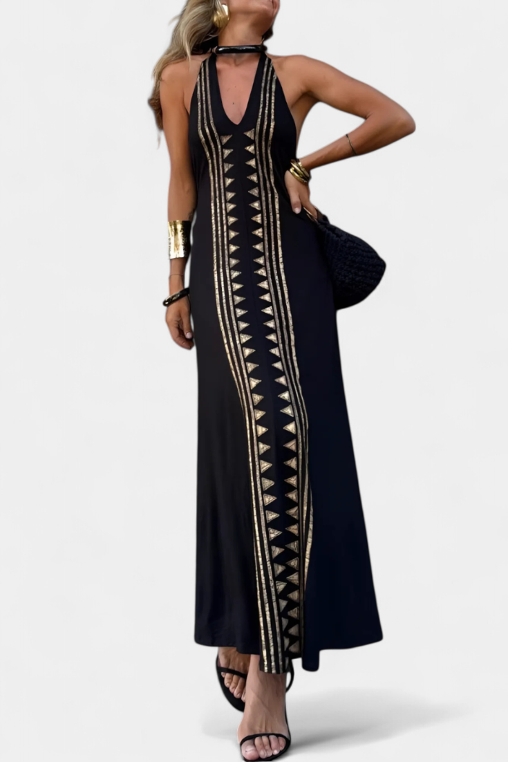 Dulce™ | Vestido Largo Halter