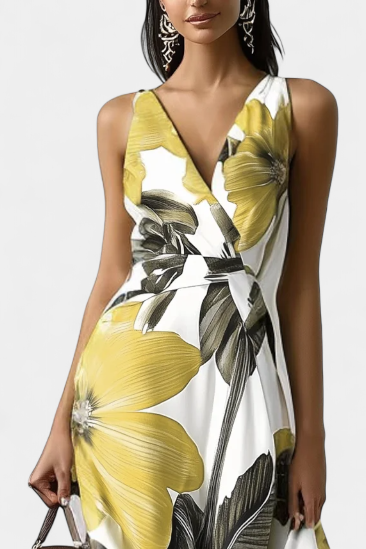 Regina™ | Vestido Clásico Floral