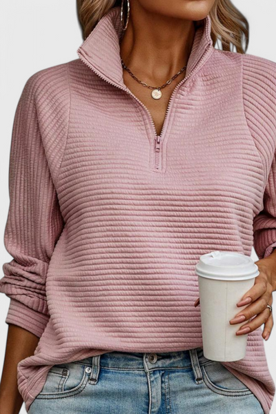 Helene™ | Jersey con Cremallera