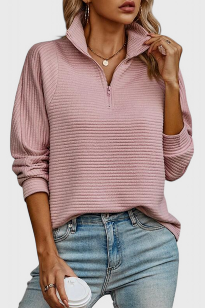 Helene™ | Jersey con Cremallera