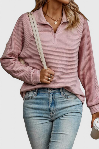 Helene™ | Jersey con Cremallera