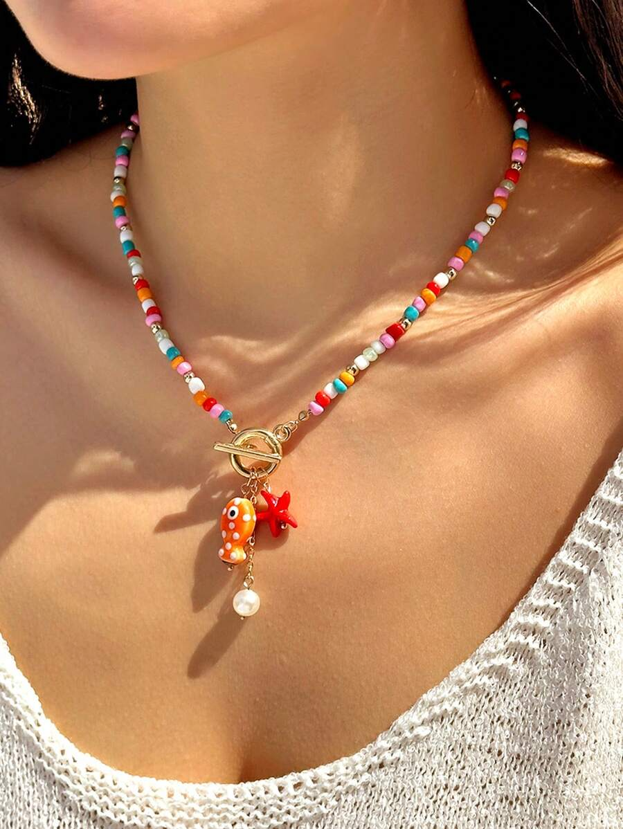 Cira™ | Collar Piedras Marino