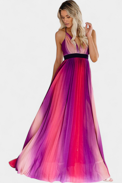 Cecilia™ | Vestido Plisado Espalda