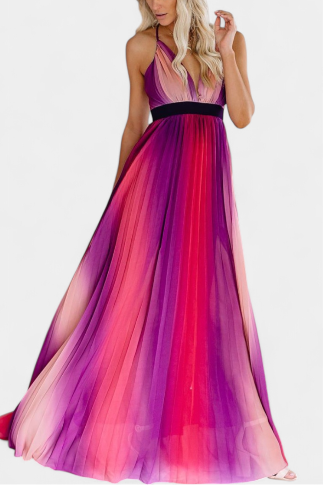 Cecilia™ | Vestido Plisado Espalda