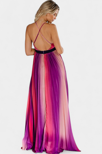 Cecilia™ | Vestido Plisado Espalda