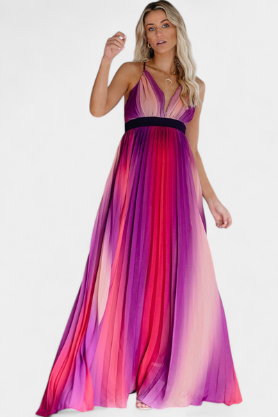 Cecilia™ | Vestido Plisado Espalda
