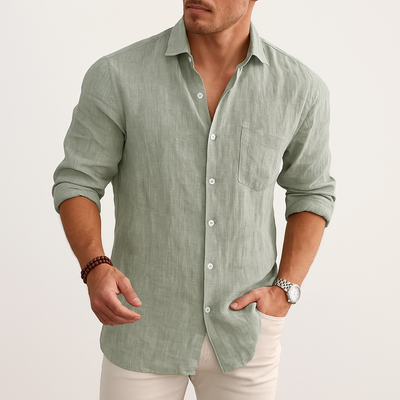 Elvio™ | Camisa Lino Esencial