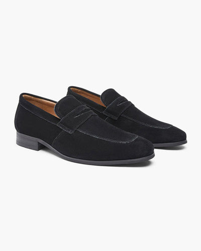 Miguel™ | Mocasines Ante Cuero Lujo