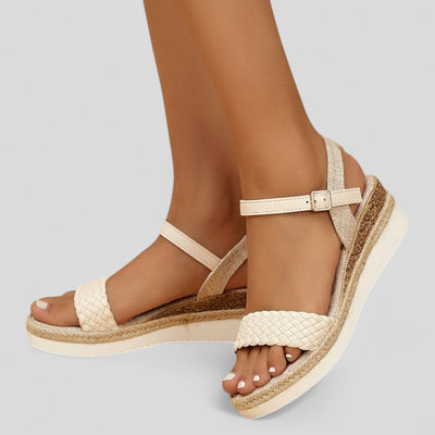 Mirela™| Sandalias de cuña