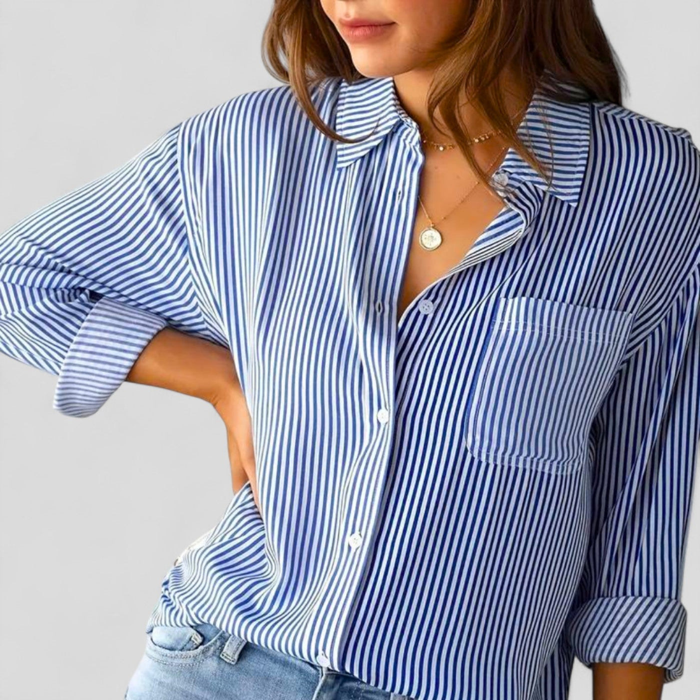Sofía™ | Blusa Camisera