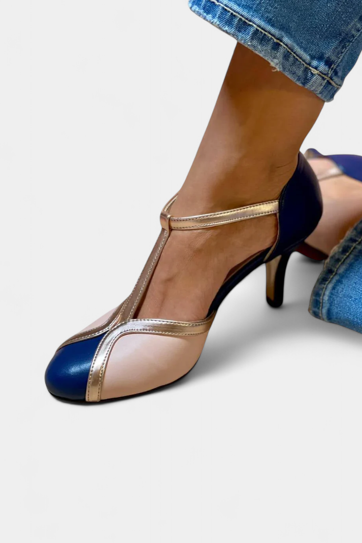 Hailey™ | Tacones Bicolor