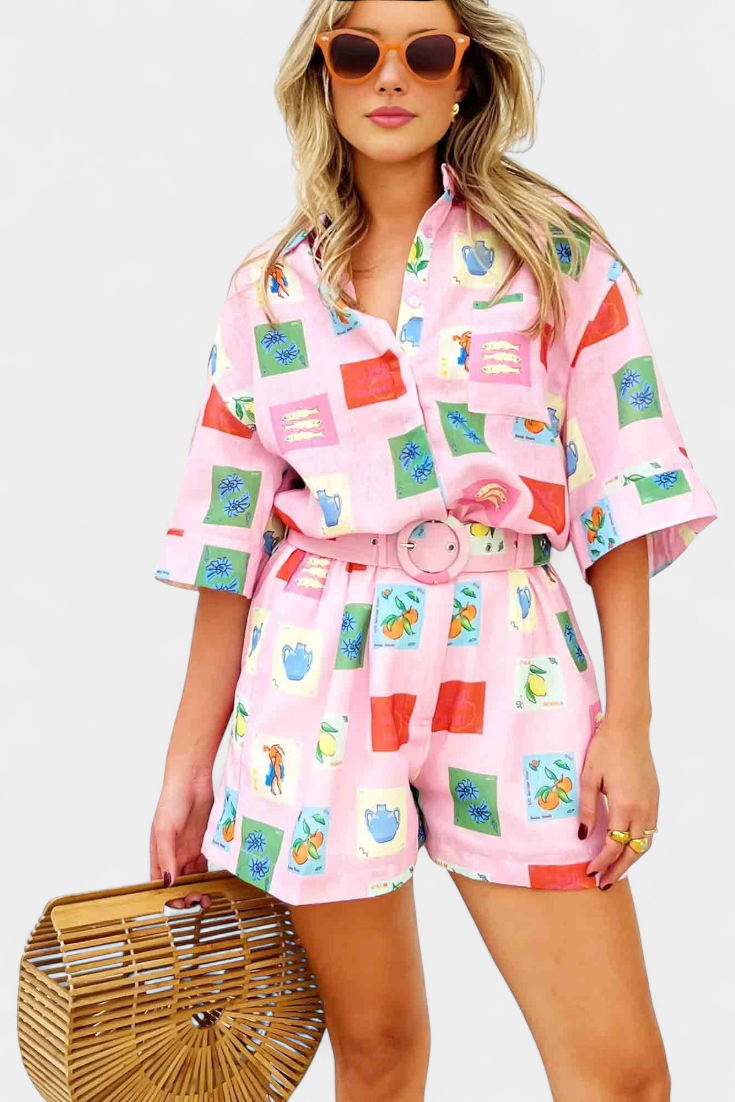 Mariluz™ | Conjunto Camisa
