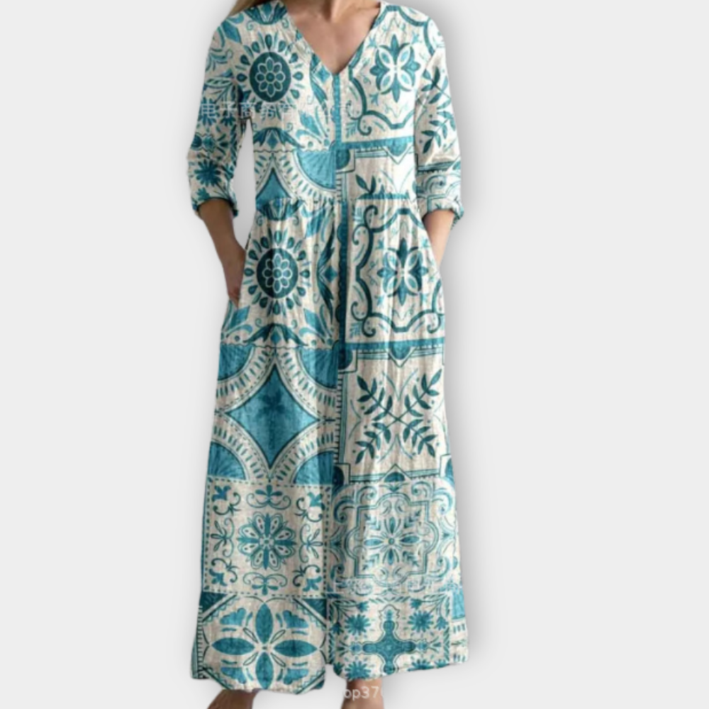 Inmaculada™ | Vestido boho maxi