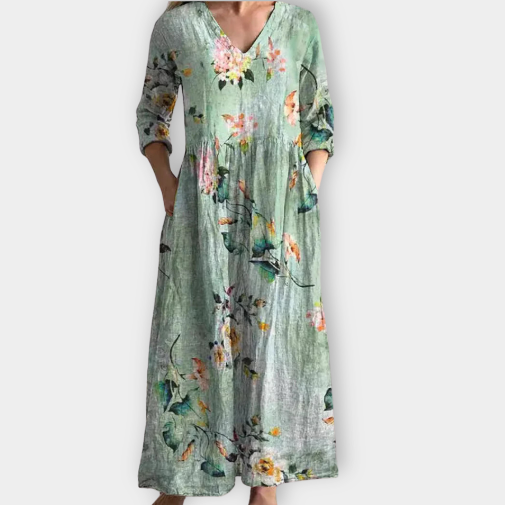 Sonia™ | Vestido boho maxi