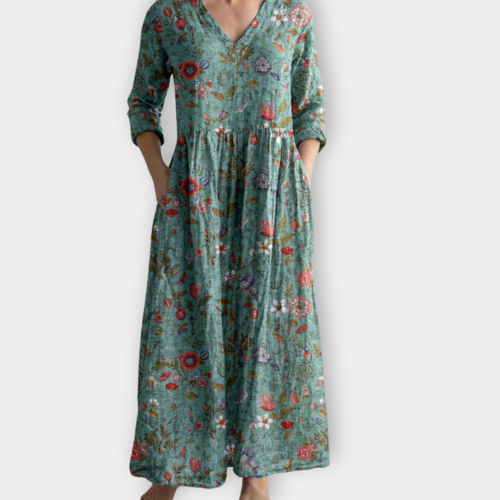 Ángeles™ | Vestido boho maxi