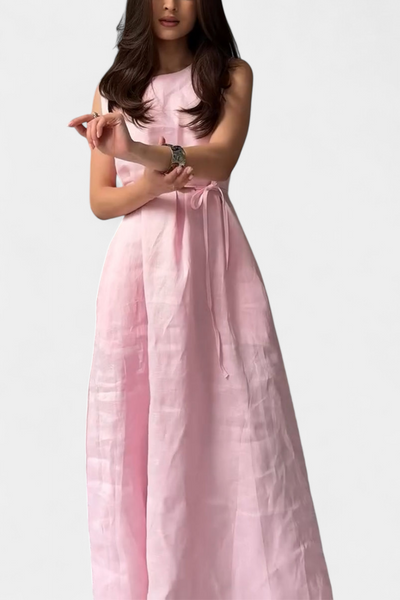 Rosetta™ | Vestido sin Mangas Lazo