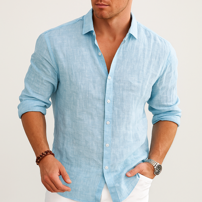 Elvio™ | Camisa Lino Esencial