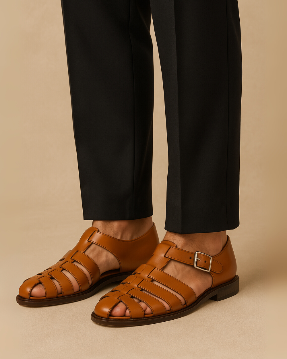 Joaquín™ | Sandalia Cerrada Cinturón