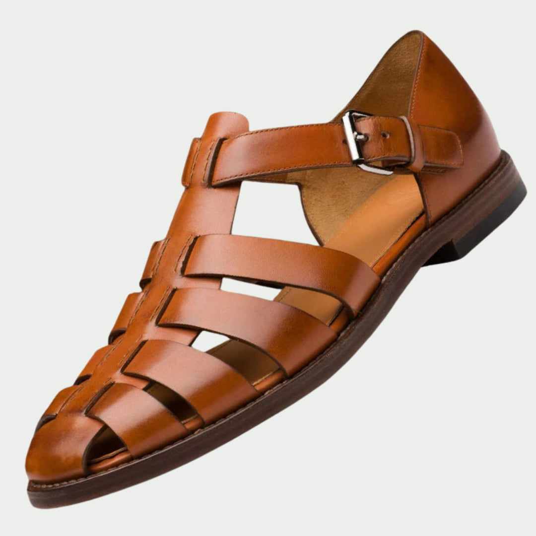 Andrés™ | Sandalias Cuero