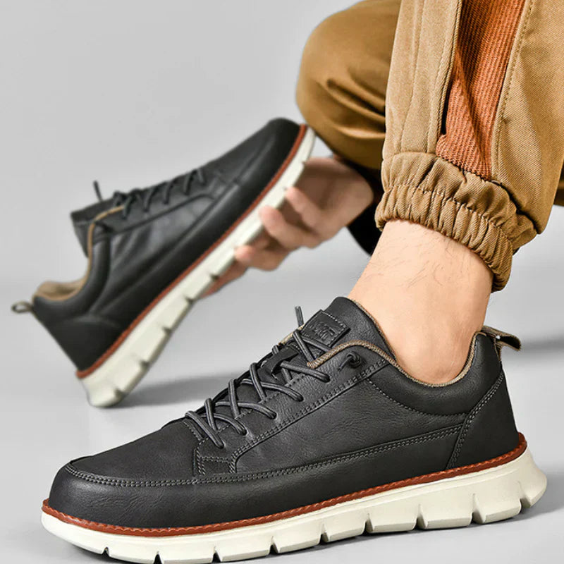 Felice™ | Zapatillas Cuero Ortopédicas