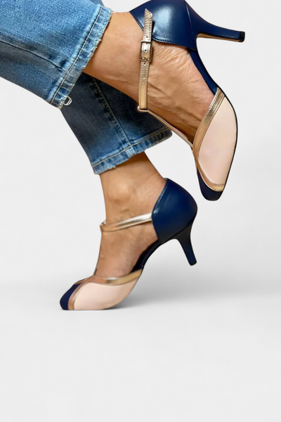 Hailey™ | Tacones Bicolor