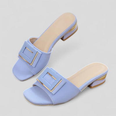 Iselina™ | Mules con Hebilla