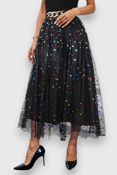 Claire™ | Falda de Lunares