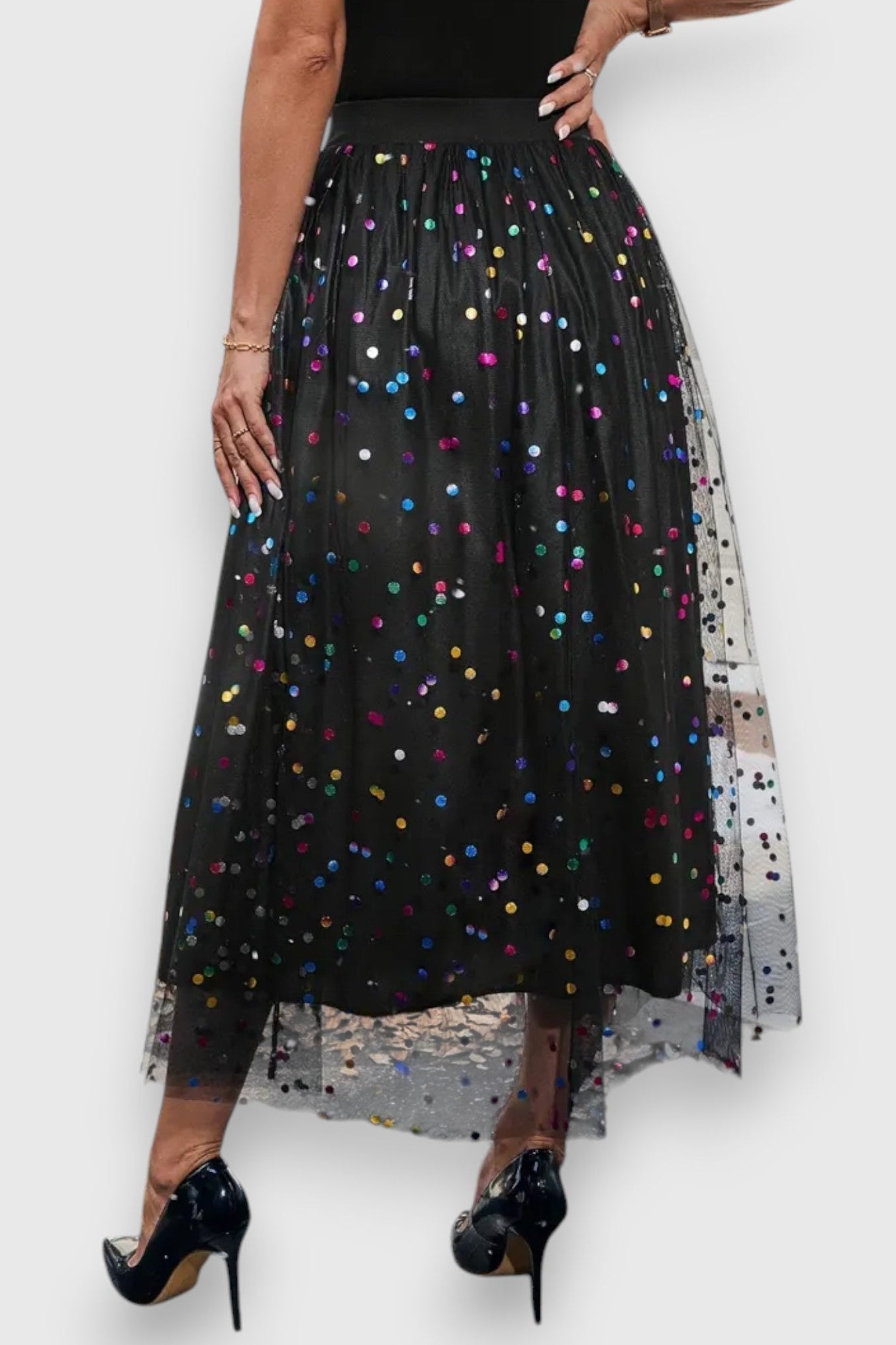 Claire™ | Falda de Lunares