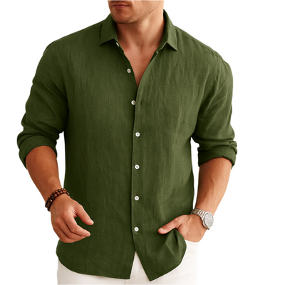 Elvio™ | Camisa Lino Esencial