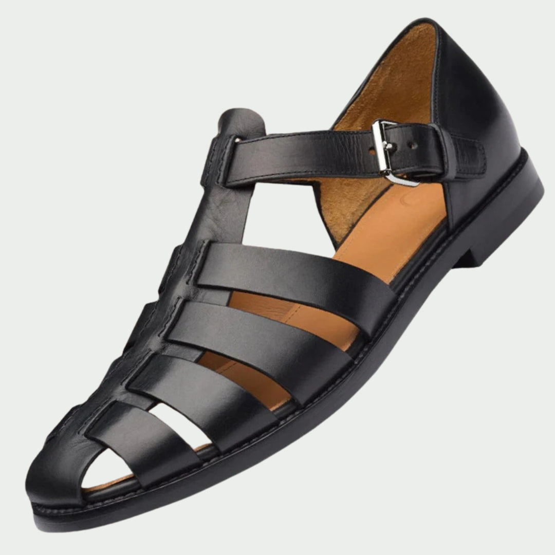 Andrés™ | Sandalias Cuero