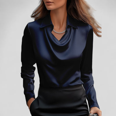 Manuela™ | Blusa de Satén