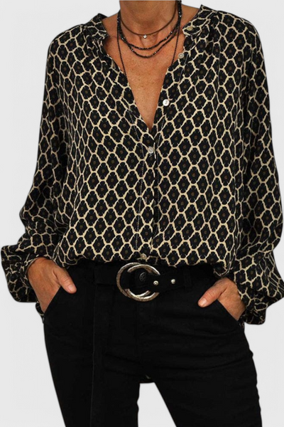 Jemima™ | Blusa Geométrica