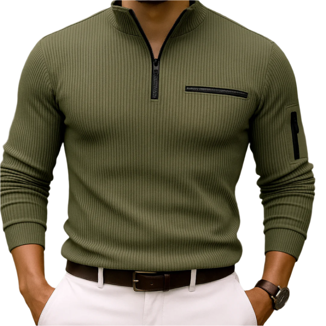 Isandro™ | Jersey Cremallera Urbana