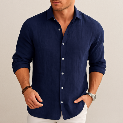 Elvio™ | Camisa Lino Esencial
