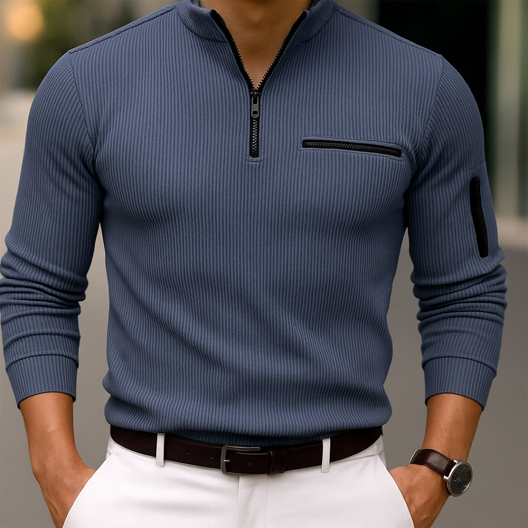 Isandro™ | Jersey Cremallera Urbana