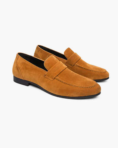 Miguel™ | Mocasines Ante Cuero Lujo