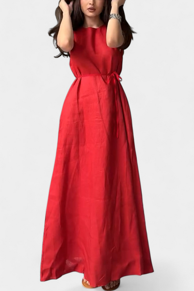 Rosetta™ | Vestido sin Mangas Lazo