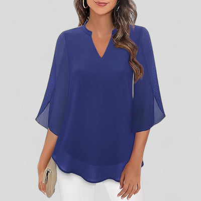 Gabriela™ | Blusa de Gasa