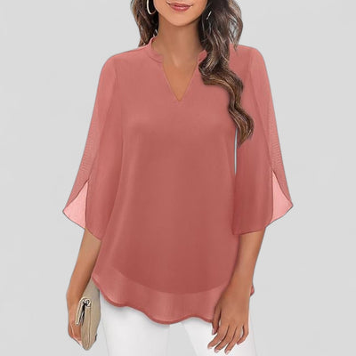 Gabriela™ | Blusa de Gasa