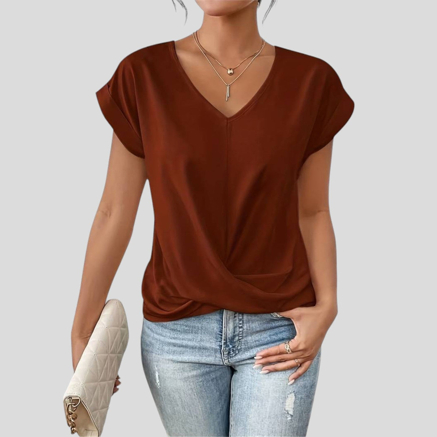 Leandra™ | Camiseta Manga Corta