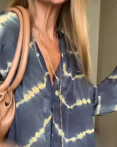 Julia™ | Vestido Maxi a Rayas