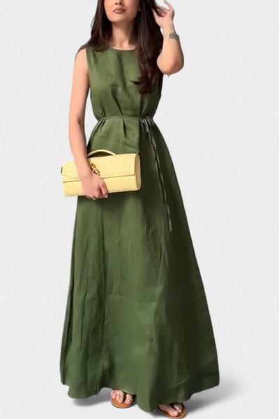 Rosetta™ | Vestido sin Mangas Lazo