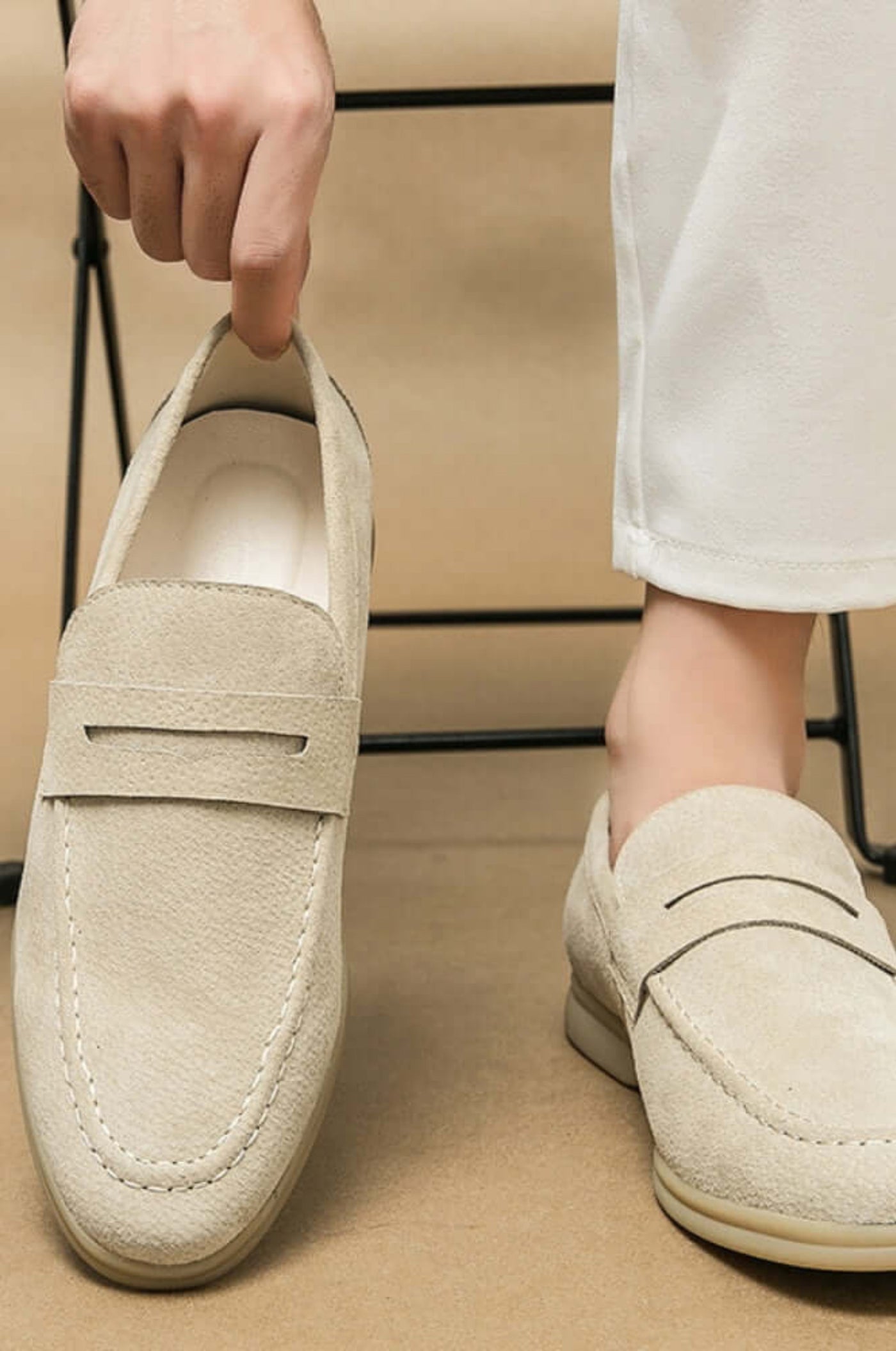Ángel™ | Zapatillas Suede Piel