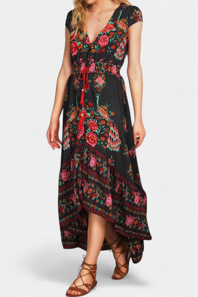 Chiara™ | Vestido Floral Boho