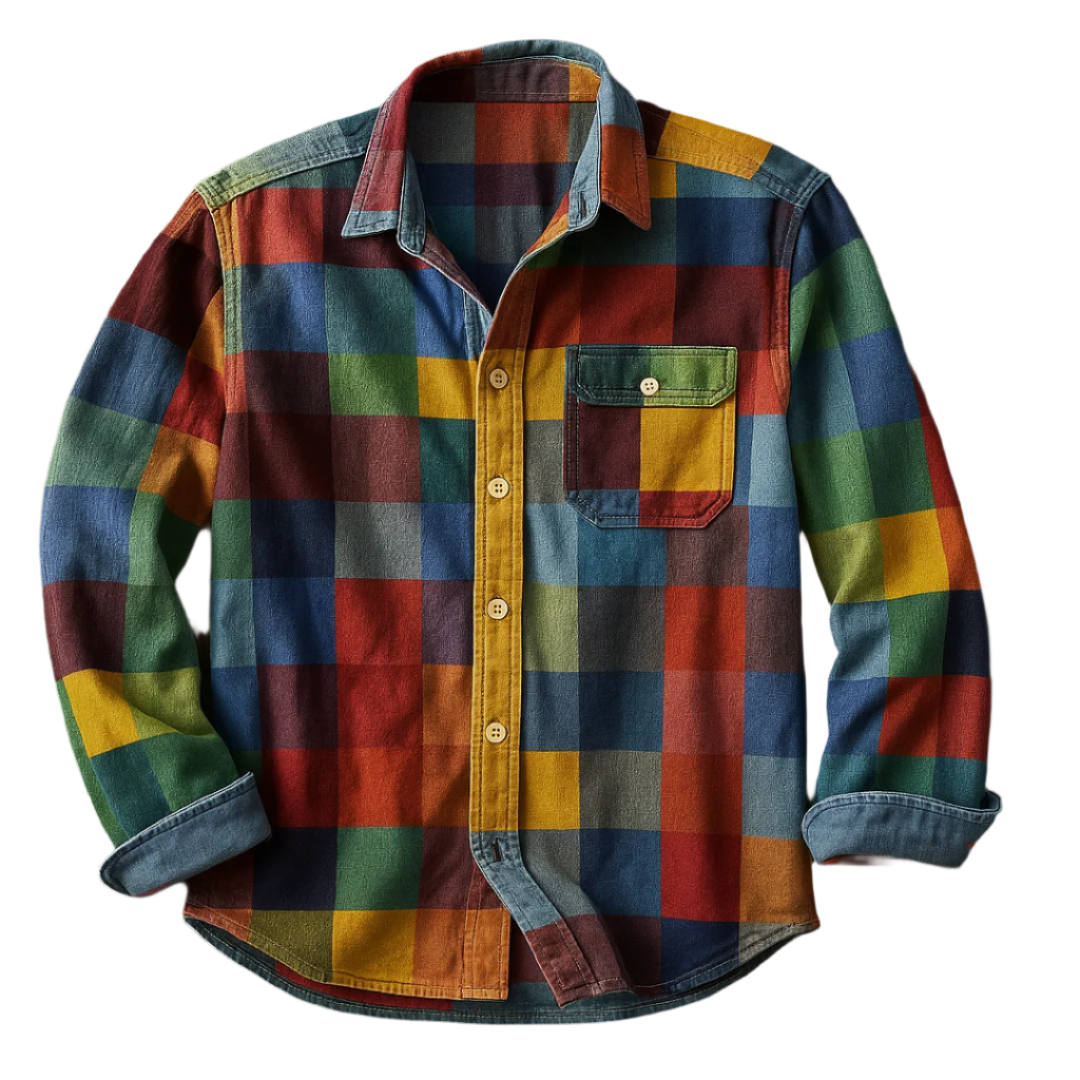 Eloy™ | Camisa Cuadro Vivo