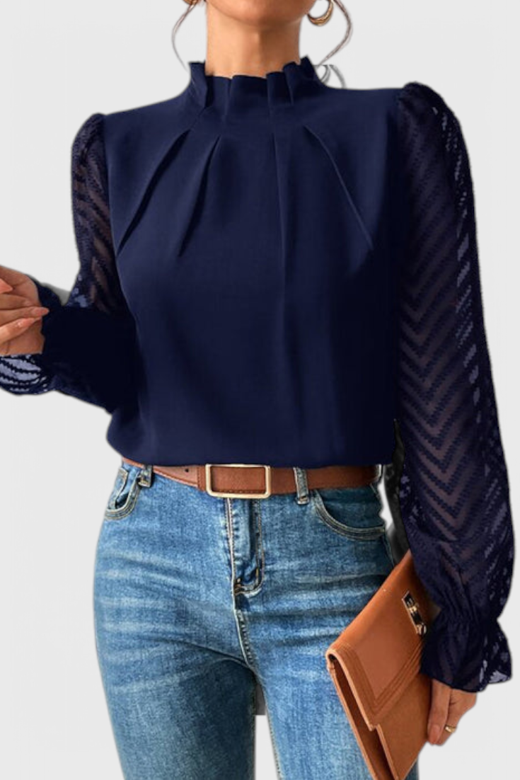 Helga™ | Blusa Náutica
