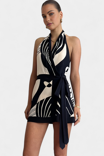 Fae™ | Vestido Corto Abstracto