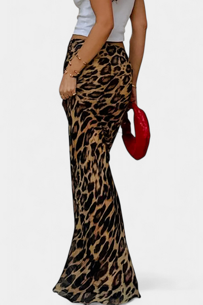 Elena™ | Falda con Leopardo