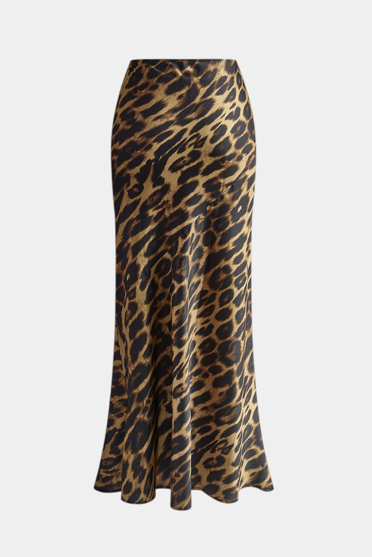 Elena™ | Falda con Leopardo